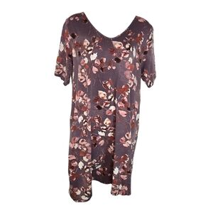 Pure J. Jill affinity french terry floral dress